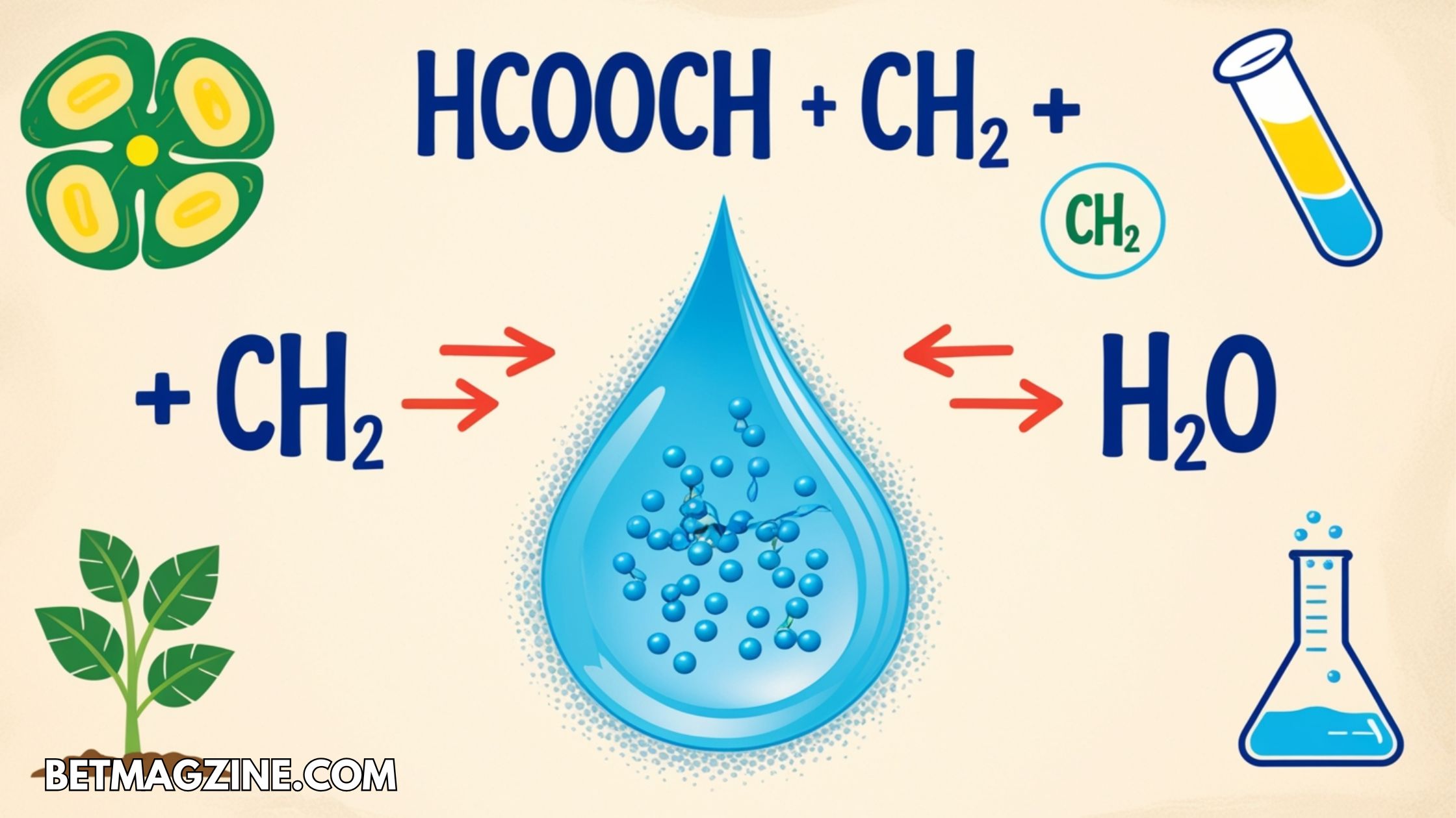 hcooch ch2 h2o