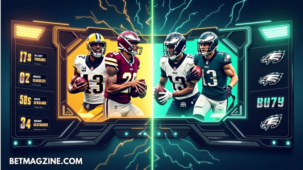 washington commanders vs philadelphia eagles match player stats