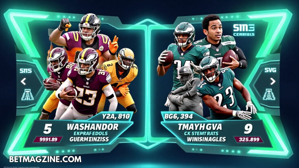 washington commanders vs philadelphia eagles match player stats