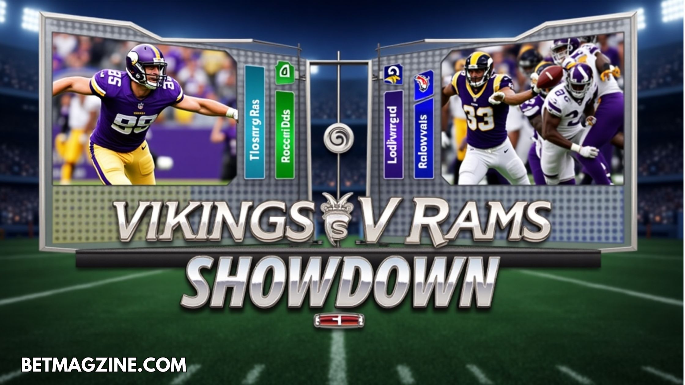 minnesota vikings vs los angeles rams match player stats